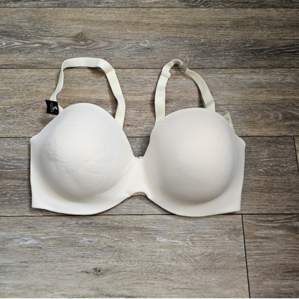 Elegant Cream Women's Bra Sz 40ddd